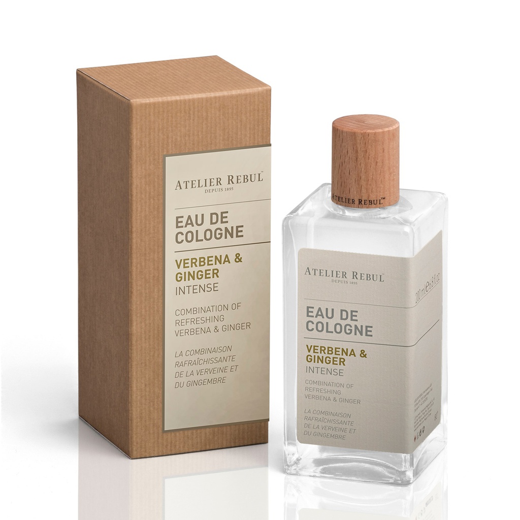 EAU DE COLOGNE VERBENA &amp; GINGER 200ML