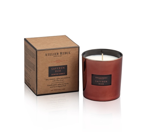 SCENTED CANDLE SAFFRON OUD 210 G