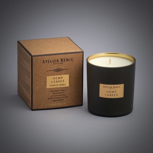 SCENTED CANDLE HEMP LEAVES 210 G