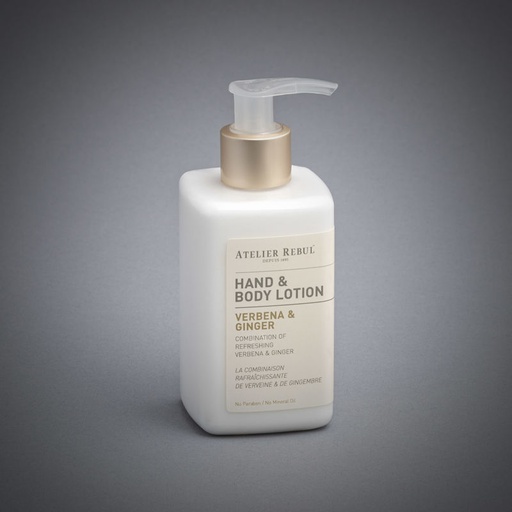 HAND &amp; BODY LOTION VERBENA &amp; GINGER 250 ML