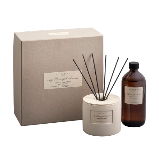 REED DIFFUSER MBG FRESH CUT FIG &amp; COCONUT SET 450 ML